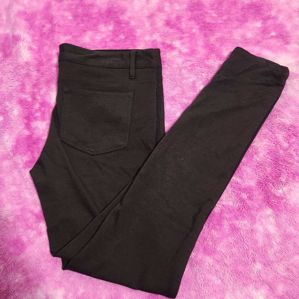 Paige Margot Jeans Women's 29 High Rise Skinny Black Stretch‎ Denim Pants